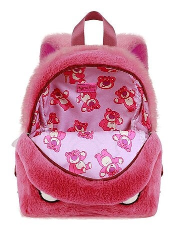 Sac à dos Plush - Disney Ours Lotso Strawberry - Rose - Taille Unique