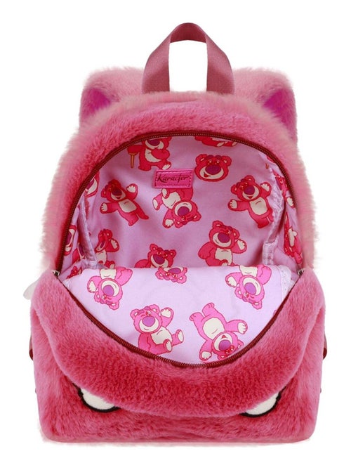 Sac à dos Plush - Disney Ours Lotso Strawberry - Rose - Taille Unique - Kiabi