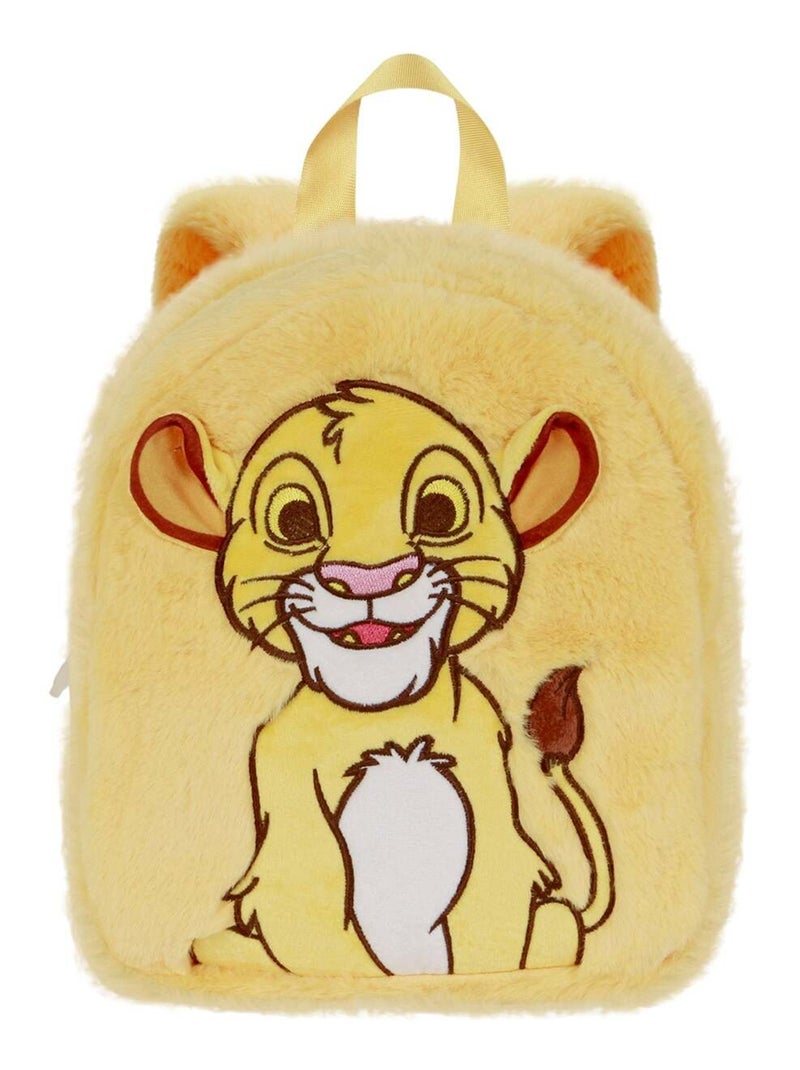 Sac à dos Plush - Disney Roi Lion Sit - Jaune - Taille Unique Jaune - Kiabi