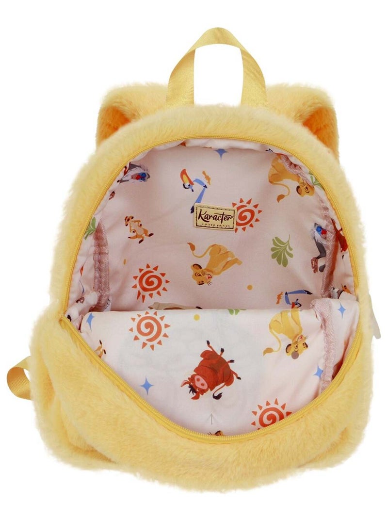 Sac à dos Plush - Disney Roi Lion Sit - Jaune - Taille Unique Jaune - Kiabi