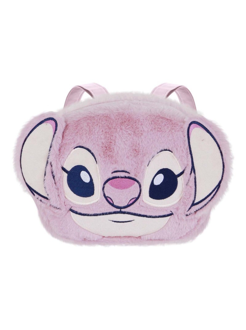 Sac à dos Plush Face - Disney Lilo et Stitch Angel Heart - Rose - Taille Unique Rose - Kiabi