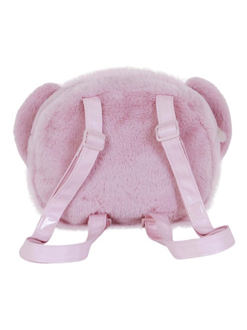 Sac à dos Plush Face - Disney Lilo et Stitch Angel Heart - Rose - Taille Unique - Kiabi