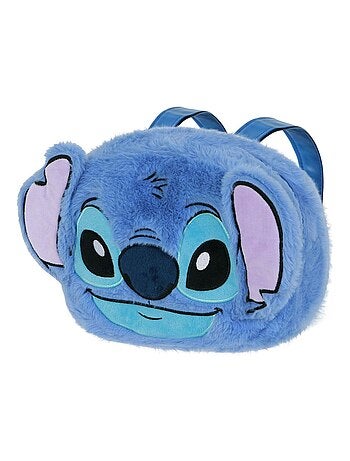 Sac à dos Plush Face - Disney Lilo et Stitch Heart - Bleu - Taille Unique