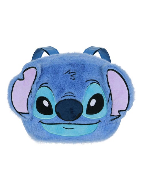 Sac à dos Plush Face - Disney Lilo et Stitch Heart - Bleu - Taille Unique - Kiabi