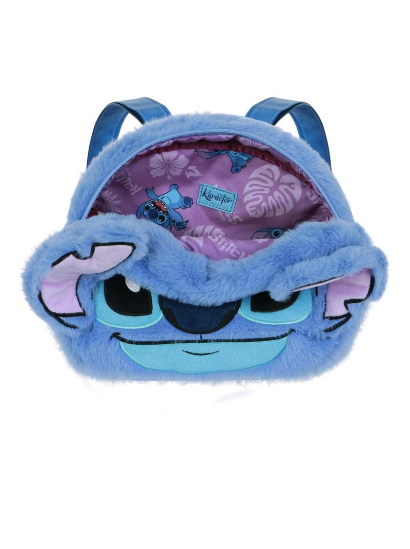 Sac à dos Plush Face - Disney Lilo et Stitch Heart - Bleu - Taille Unique Bleu - Kiabi