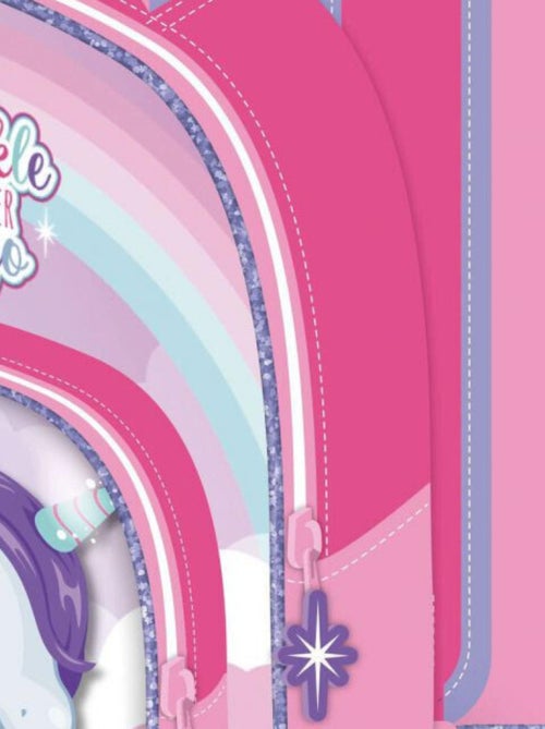 Sac à dos Poche Transparente - Licorne - 30x24.5x11 cm - Kiabi