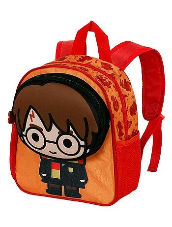 Sac à dos Pocket - Harry Potter Bobblehead - Orange - Taille Unique