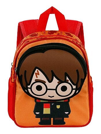 Sac à dos Pocket - Harry Potter Bobblehead - Orange - Taille Unique