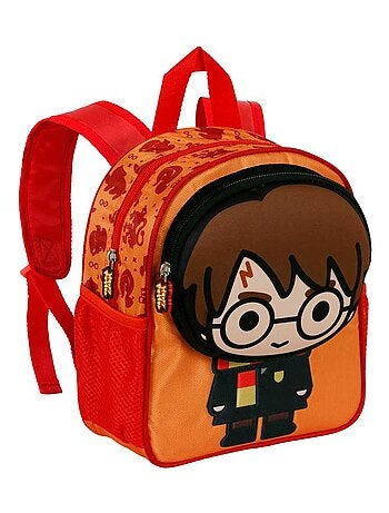Sac à dos Pocket - Harry Potter Bobblehead - Orange - Taille Unique