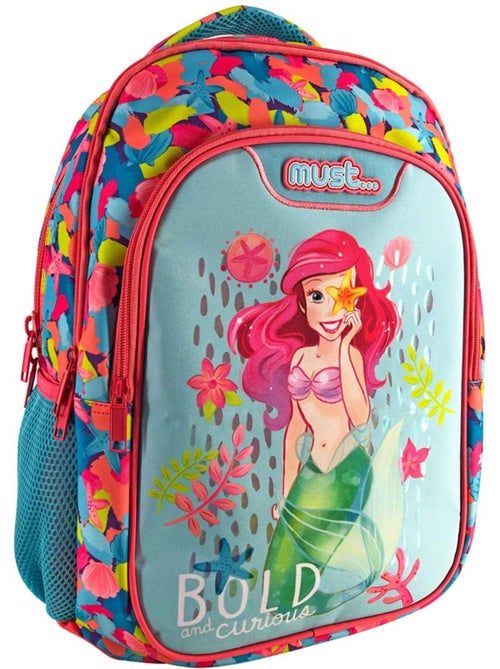 Sac à dos polyester 600D Disney Princess Must Ariel - Kiabi