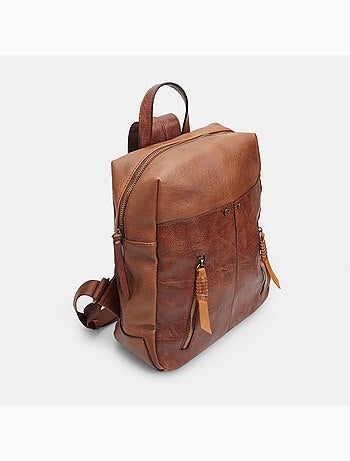 Sac à dos pour homme effet cuir