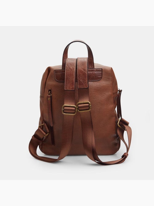 Sac à dos pour homme effet cuir - Kiabi
