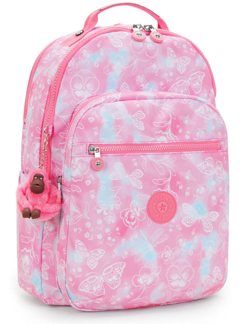 Sac à dos pour ordinateur 44 x 35 x 20,5 cm 'Kipling' – 27 L Jardin Clouds KIPLING Multicolore - Kiabi