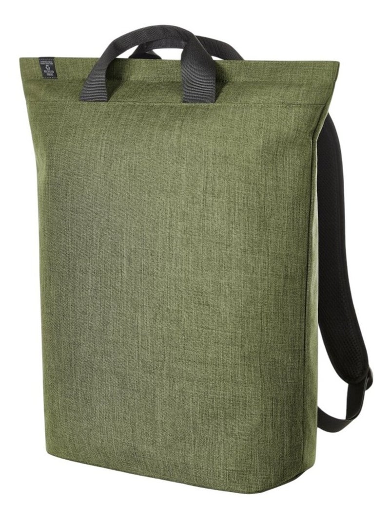 Sac à dos pour ordinateur portable europe - halfar Beige/Vert/Doré - Kiabi