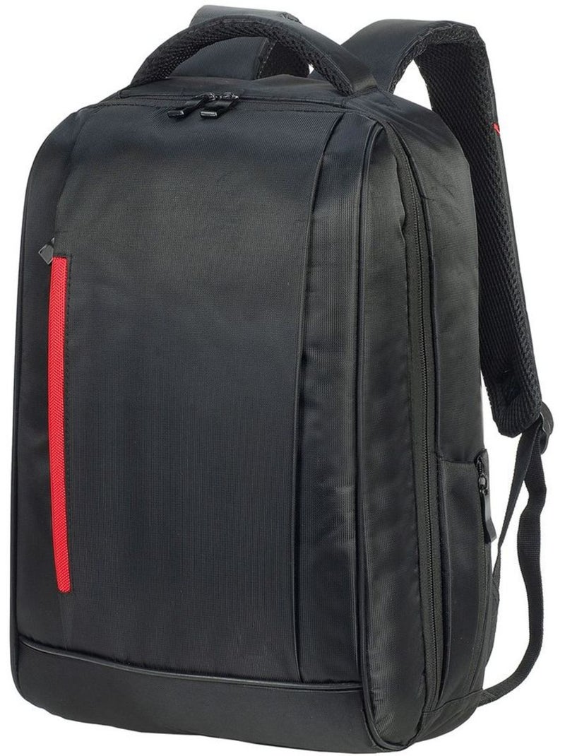Sac à dos pour ordinateur portable kiel urban - shugon Noir Rouge - Kiabi