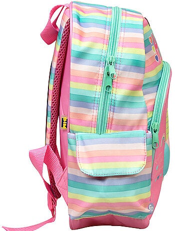 Sac à dos préscolaire 3D licorne en polyester Fisher-Price