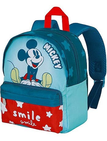 Sac à dos Préscolaire Joy - Disney Mickey Mouse Smile - Bleu - Taille Unique
