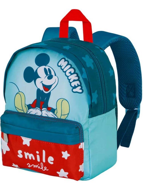 Sac à dos Préscolaire Joy - Disney Mickey Mouse Smile - Bleu - Taille Unique - Kiabi