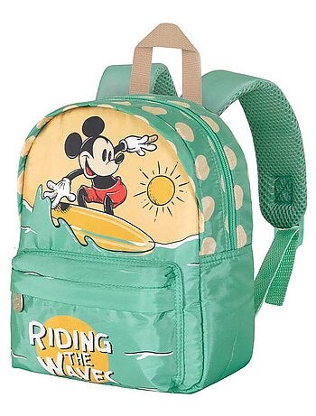 Sac à dos Préscolaire Joy - Disney Mickey Mouse Surf - Turquoise - Taille Unique