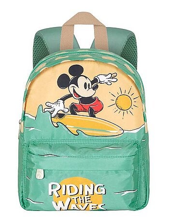 Sac à dos Préscolaire Joy - Disney Mickey Mouse Surf - Turquoise - Taille Unique