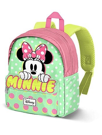 Sac à dos Préscolaire Joy - Disney Minnie Mouse Fluor - Vert - Taille Unique