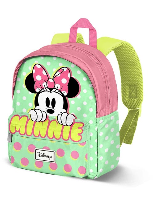 Sac à dos Préscolaire Joy - Disney Minnie Mouse Fluor - Vert - Taille Unique - Kiabi