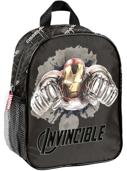Sac à dos préscolaire motif Iron Man Invincible Avengers - Kiabi