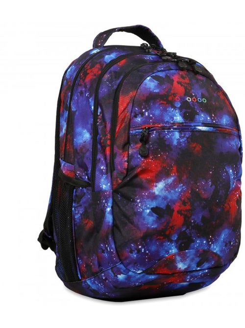 Sac à dos primaire 48 cm 'Galaxy Space' à poches zippées – Jworld - Kiabi