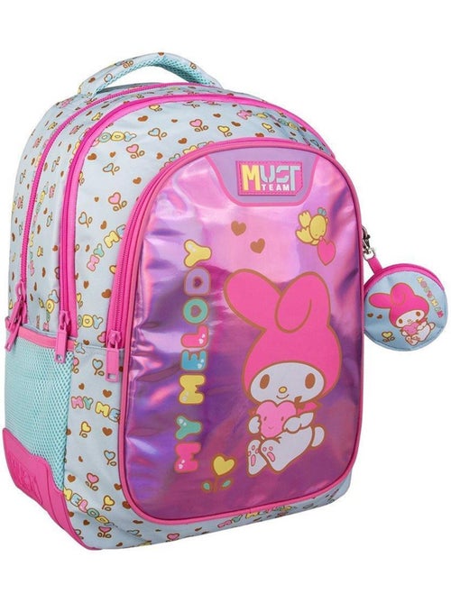 Sac à dos primaire 'Hello Kitty' My Melody 43 cm – 2 compartiments 25 L Hello Kitty - Kiabi