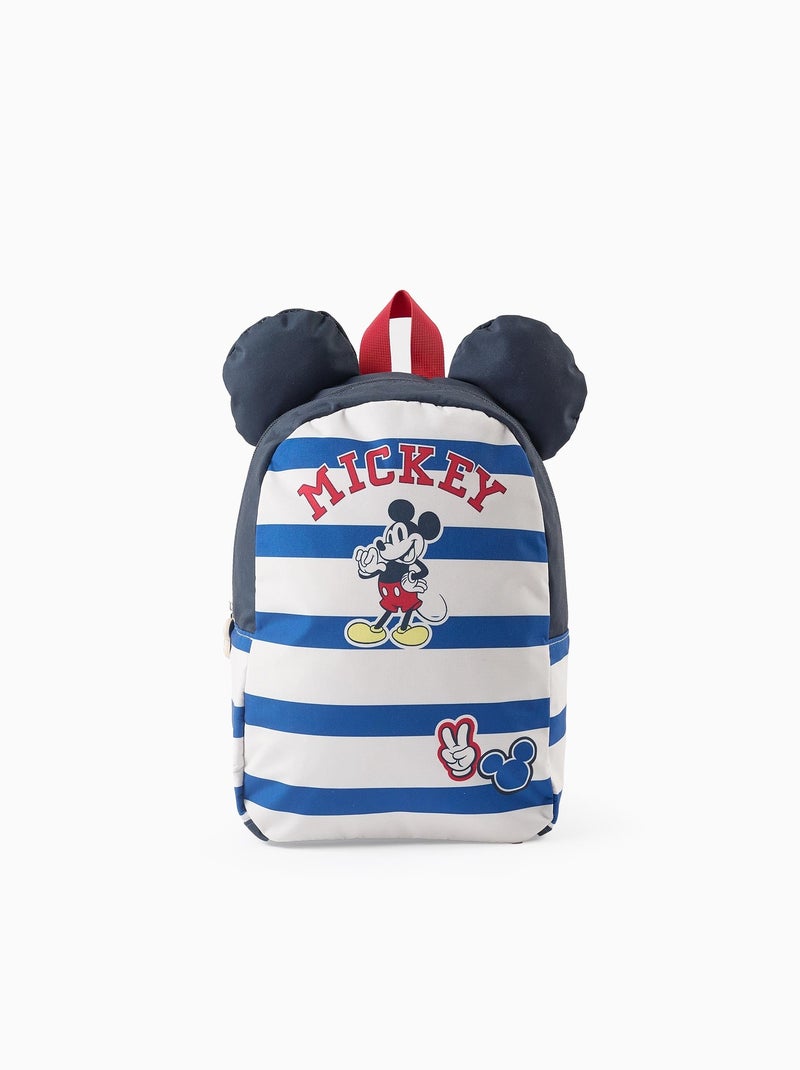 Sac à Dos Rayé avec Oreilles Mickey Bleu foncé - Kiabi