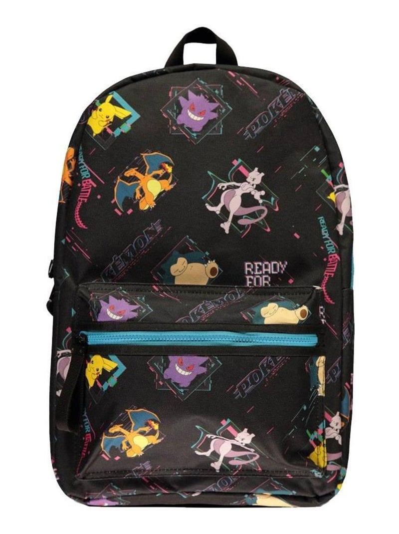 Sac a dos Ready for Pokemon Noir - Kiabi