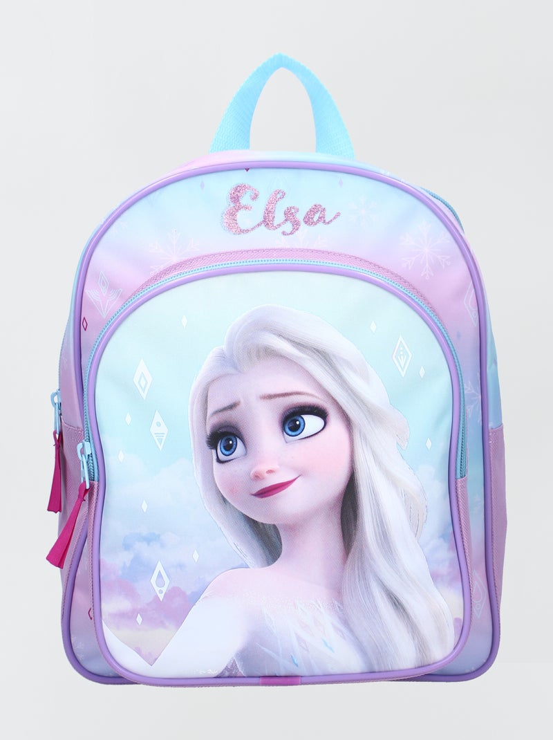 Sac à dos 'Reine des neiges' bleu - Kiabi