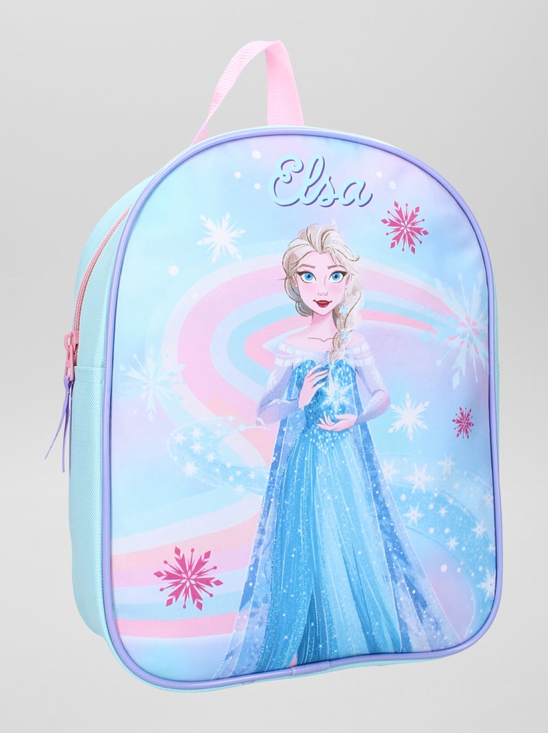 Sac à dos 'Reine des Neiges' bleu - Kiabi