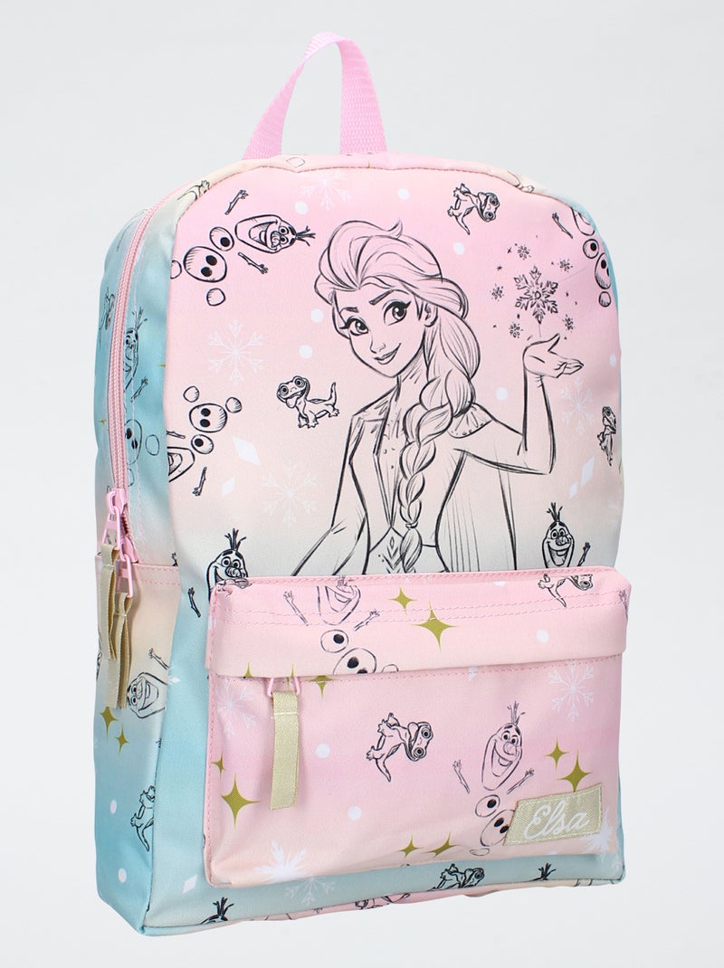 Sac à dos 'Reine des Neiges' Rose - Kiabi