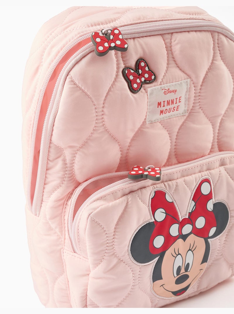 Sac à dos rembourré Minnie Mouse Rose clair - Kiabi