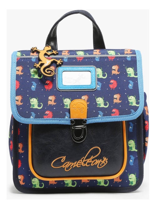 Sac à dos Retro Caméléon 31cm doté de 2 compartiments - Kiabi