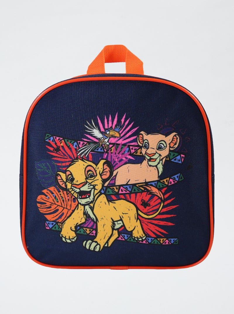 Sac à dos 'Roi Lion' Bleu - Kiabi