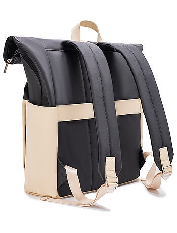 Sac à dos Roll-Top | Bagage à Main 40x30x20cm | Imperméable | Gourde Incluse | CELIMS France