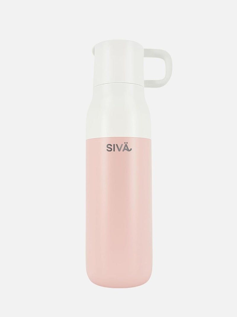 Sac à dos Roll-Top | Bagage à Main 40x30x20cm | Imperméable | Gourde Incluse | CELIMS France Rose - Kiabi