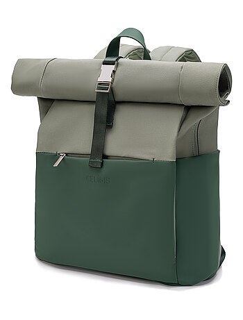 Sac à dos Roll-Top | Bagage à Main 40x30x20cm | Imperméable | Gourde Incluse | CELIMS France