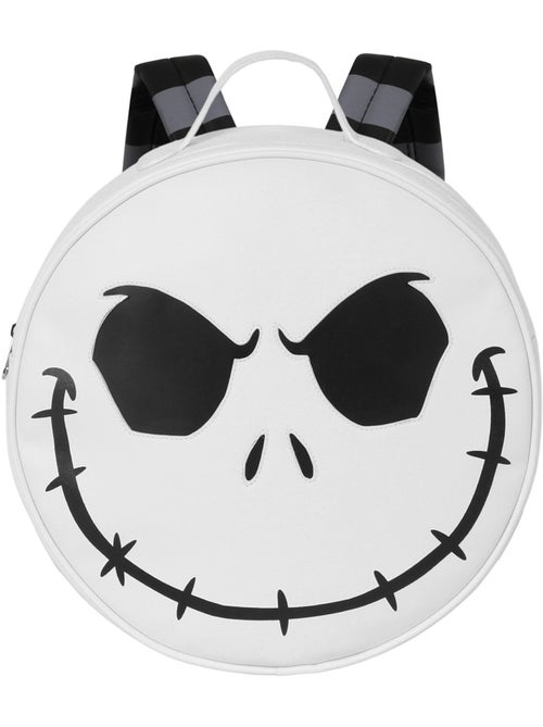 Sac à Dos Rond - Disney L'Étrange Noël de M. Jack Bone - Blanc - Taille Unique - Kiabi Sac à Dos Rond - Disney L'Étrange Noël de M. Jack Bone - Blanc - Taille Unique - Kiabi