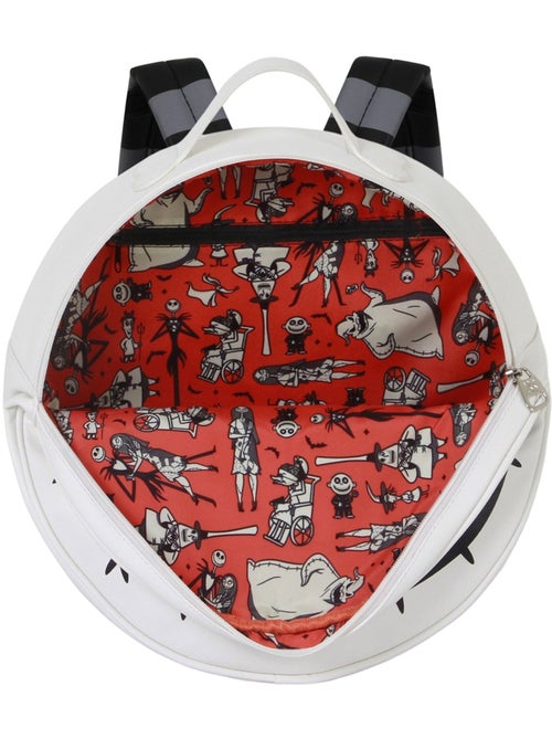 Sac à Dos Rond - Disney L'Étrange Noël de M. Jack Bone - Blanc - Taille Unique - Kiabi Sac à Dos Rond - Disney L'Étrange Noël de M. Jack Bone - Blanc - Taille Unique - Kiabi