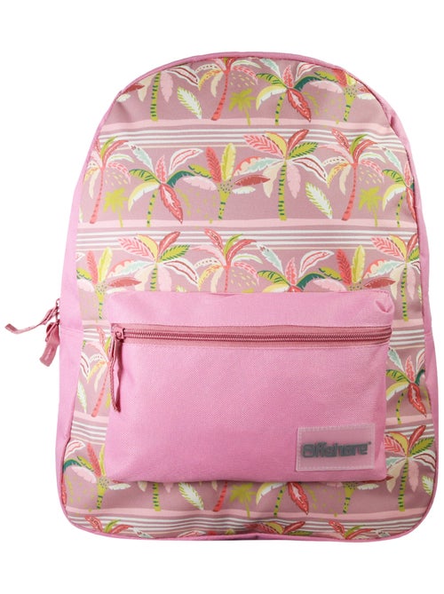 Sac à dos rose palmiers Offshore 1 compartiment- Bagtrotter - Kiabi