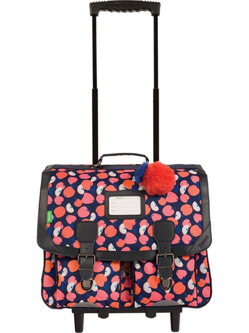 Sac à dos roulant 4 roues TANN T Sofia rose 41 cm polyester - Kiabi Sac à dos roulant 4 roues TANN T Sofia rose 41 cm polyester - Kiabi