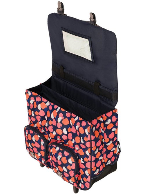 Sac à dos roulant 4 roues TANN T Sofia rose 41 cm polyester - Kiabi Sac à dos roulant 4 roues TANN T Sofia rose 41 cm polyester - Kiabi
