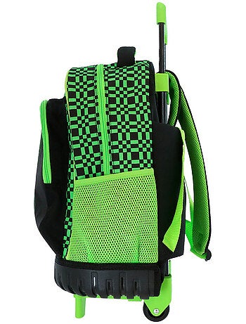 Sac à dos roulant Minecraft Creeper 43 cm 29 L 4 roues MINECRAFT