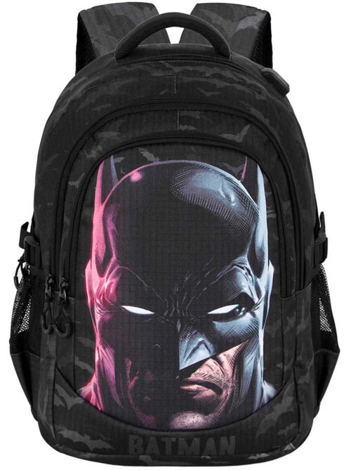 Sac à dos Running PLUS - DC Comics Batman Face - Noir - Taille Unique - Kiabi