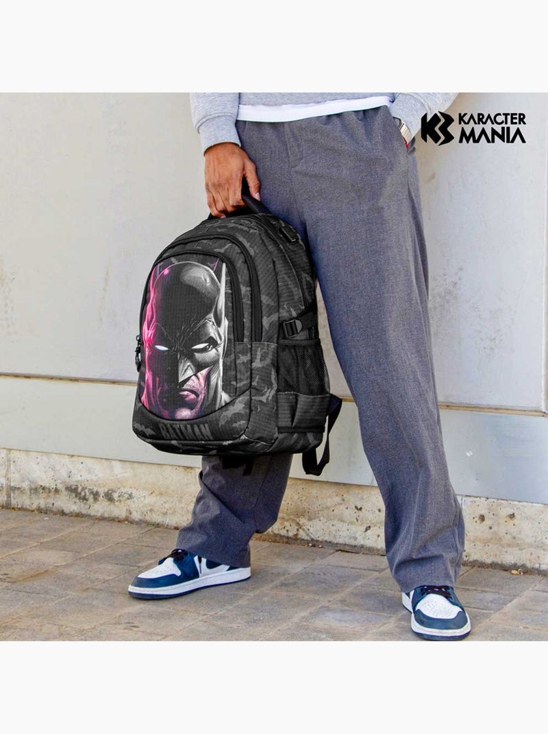 Sac à dos Running PLUS - DC Comics Batman Face - Noir - Taille Unique Noir - Kiabi