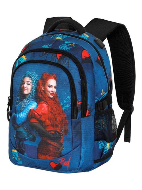 Sac à dos Running PLUS - Disney Descendants Wickedly - Multicolore - Taille Unique - Kiabi