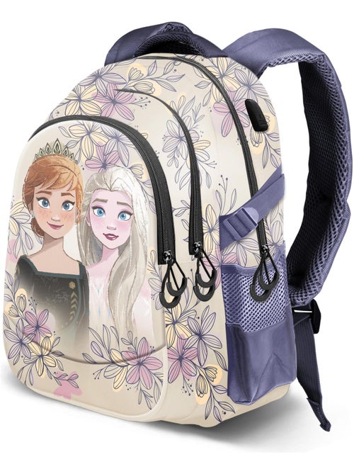 Sac à dos Running PLUS - Disney La Reine des Neiges 2 (Frozen) Emotion - Beige - Taille Unique - Kiabi